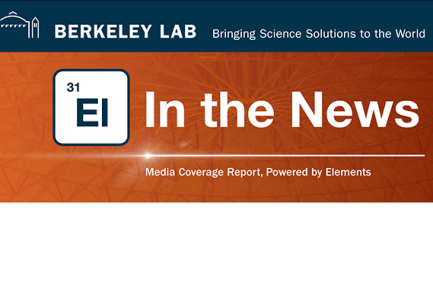 Berkeley Lab In the News logo banner