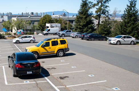image of Lab parking lot