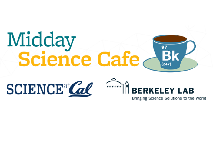 midday science cafe event logo