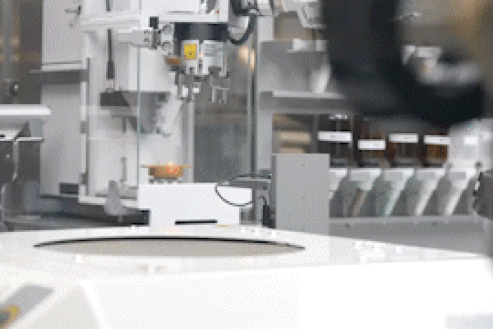 animated image of AI-driven robot