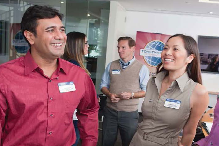 photo of Toastmasters event