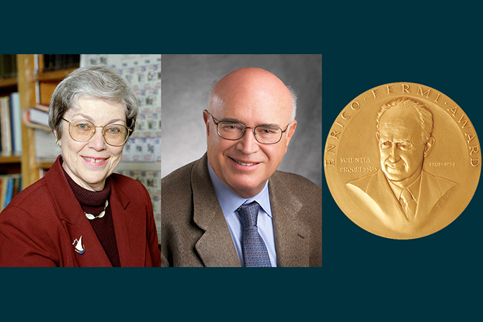 Fermi Award honorees and medal