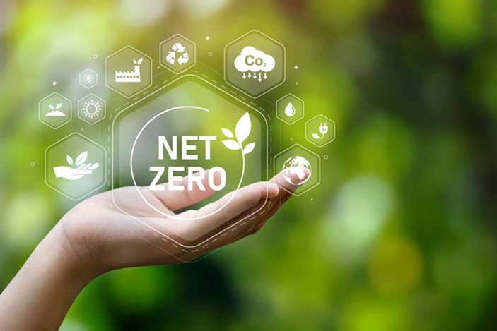 illustration of net zero
