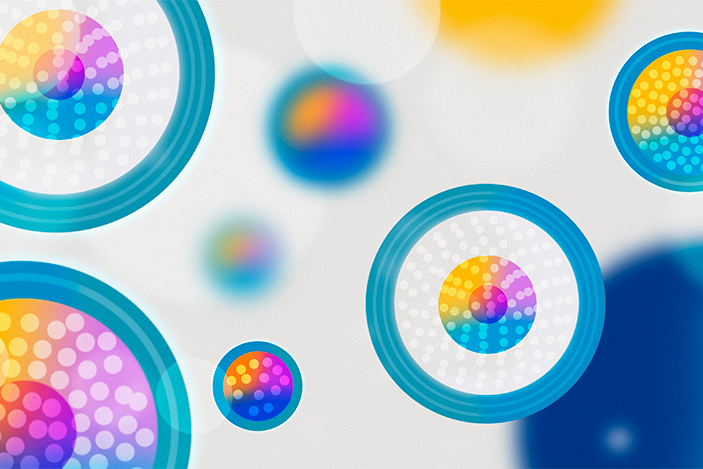 Lipid nanoparticles illustration