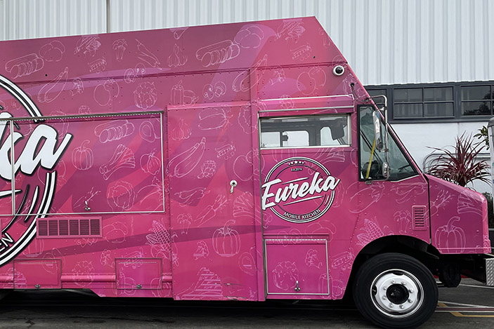 bring pink food truck
