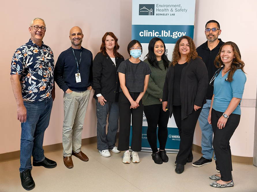 Berkeley Lab Health Services staff photo