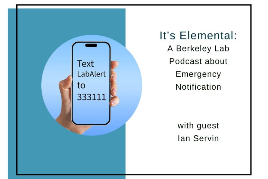 Compilation image and text with title of podcast