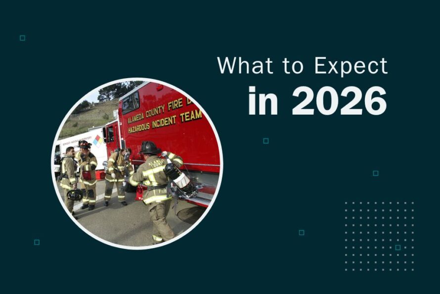 Graphic with text What to Expect in 2026