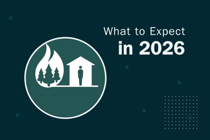 Graphic with text What to Expect in 2026