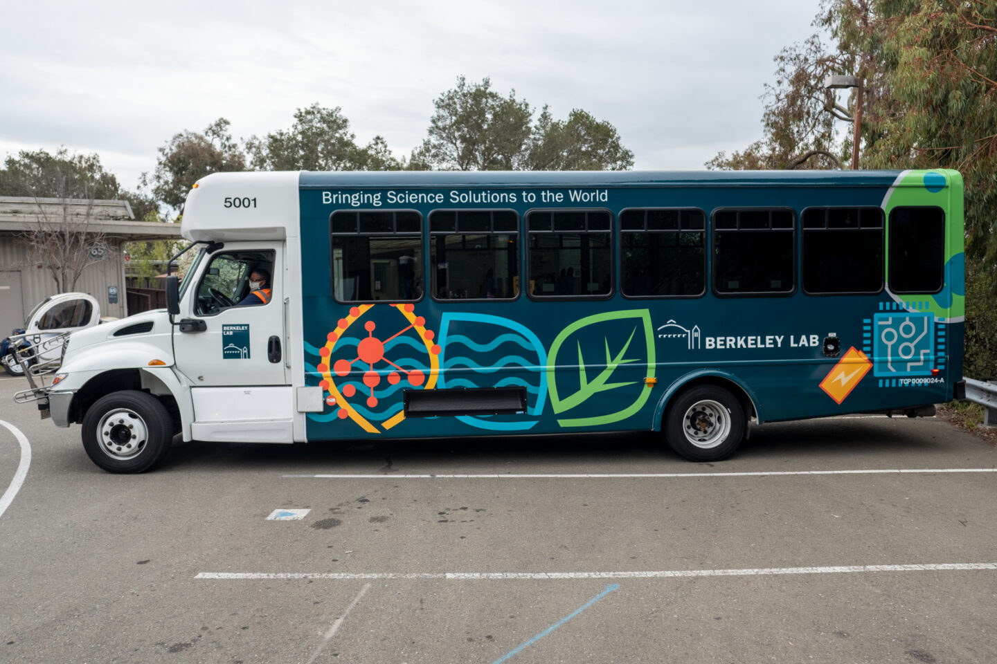 Berkeley Lab shuttle.