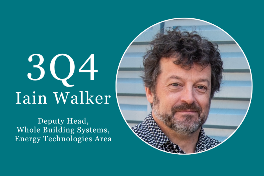 Portrait of Staff Scientist Iain Walker