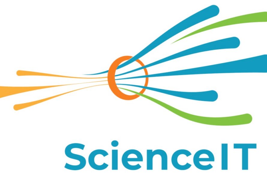 Berkeley Lab ScienceIT logo of orange ring with stylized yellow, green, and blue wires passing through it.