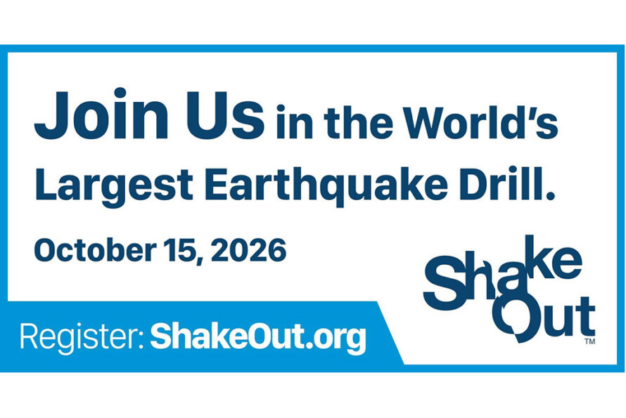 Text about ShakeOut